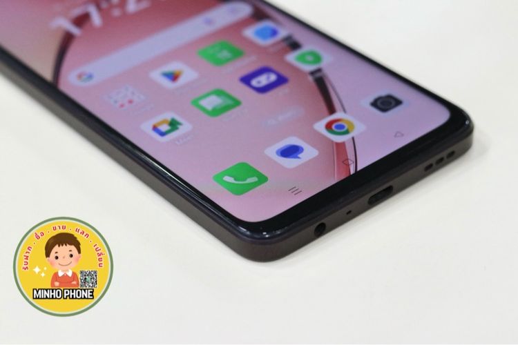 📱OPPO A3X 64GB สีแดง รูปที่ 3