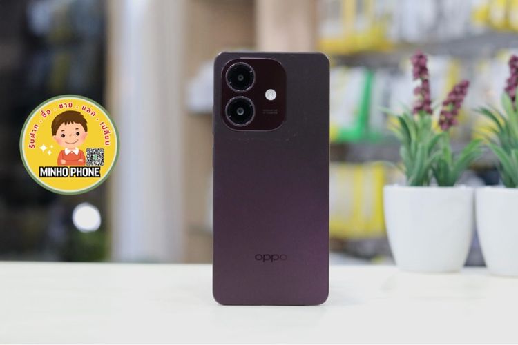 📱OPPO A3X 64GB สีแดง รูปที่ 2