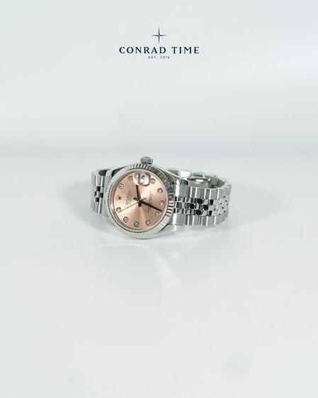 Rolex Datejust 178274 Pink Diamond Dial Jubilee 31 mm.  รูปที่ 14