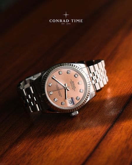 Rolex Datejust 178274 Pink Diamond Dial Jubilee 31 mm.  รูปที่ 2