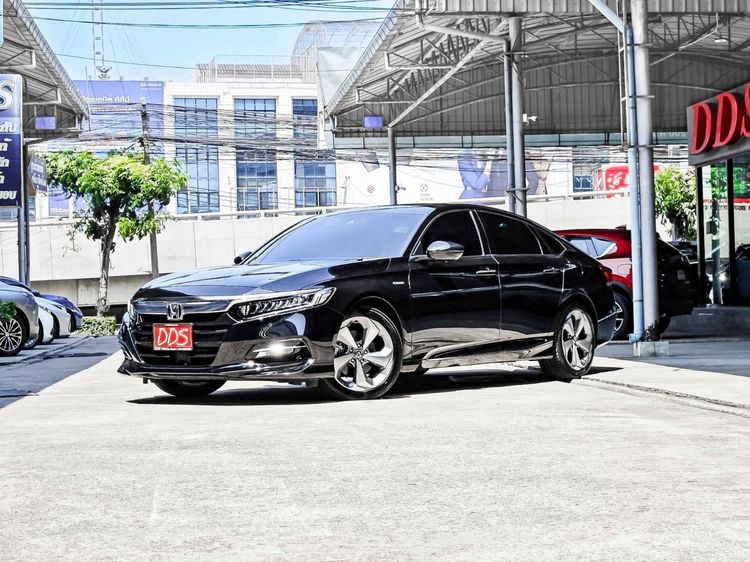 รถ Honda Accord 2.0 Hybrid Tech i-VTEC สี ดำ