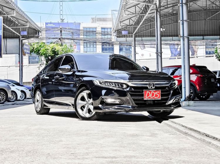 Honda Accord 2021 2.0 Hybrid Tech i-VTEC Sedan เบนซิน เกียร์อัตโนมัติ ดำ รูปที่ 4