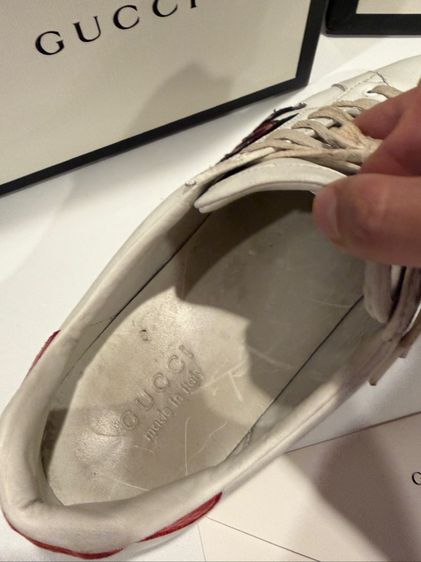 รองเท้า Gucci snaker  รูปที่ 10