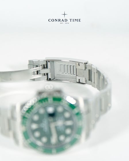 Rolex Submariner 116610LV 'Hulk  Green Dial Oyster Steel 2018 40mm. Fullset  รูปที่ 15