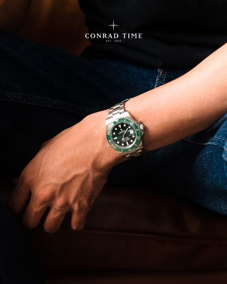 Rolex Submariner 116610LV 'Hulk  Green Dial Oyster Steel 2018 40mm. Fullset  รูปที่ 5