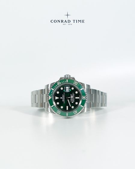 Rolex Submariner 116610LV 'Hulk  Green Dial Oyster Steel 2018 40mm. Fullset  รูปที่ 6