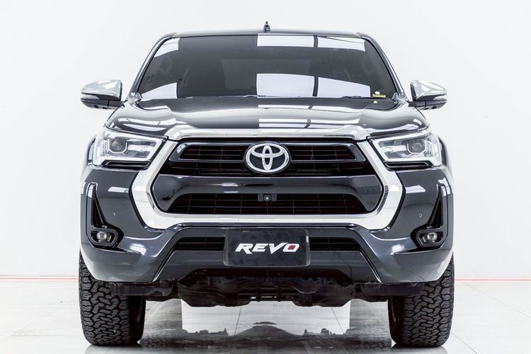 Toyota Hilux Revo 2022 Double Cab 2.4 High Prerunner Pickup ดีเซล ไม่ติดแก๊ส เกียร์อัตโนมัติ ดำ รูปที่ 4