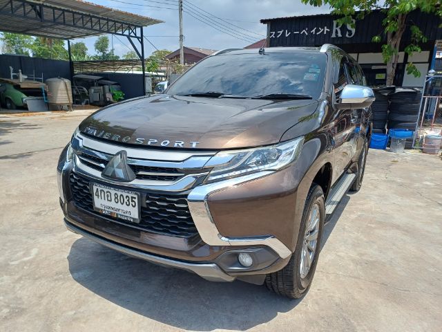 Mitsubishi Pajero Sport 2016 2.4 GT Utility-car ดีเซล ไม่ติดแก๊ส เกียร์อัตโนมัติ น้ำตาล รูปที่ 4