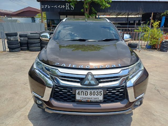 Mitsubishi Pajero Sport 2016 2.4 GT Utility-car ดีเซล ไม่ติดแก๊ส เกียร์อัตโนมัติ น้ำตาล รูปที่ 3