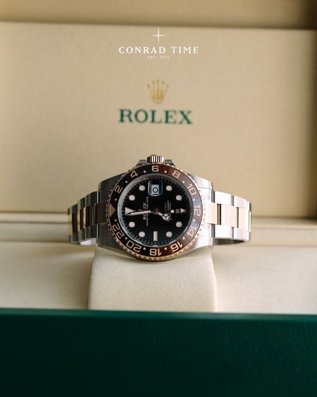 New Rolex GMT-Master II 126711CHNR 'Root Beer Black Dial Two-Tone Oyster 2026 40mm. Fullset  รูปที่ 4