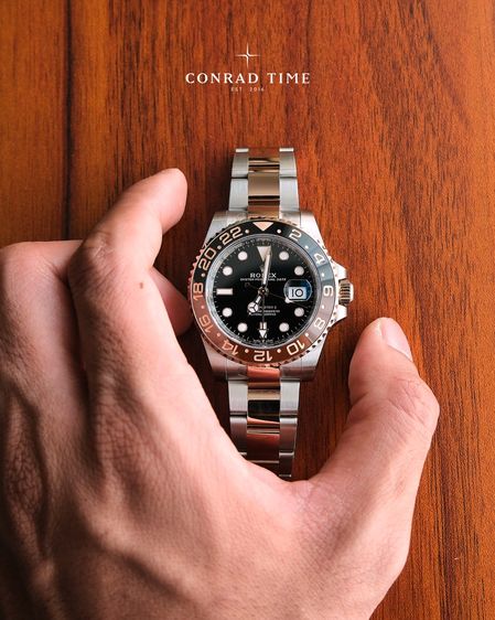 New Rolex GMT-Master II 126711CHNR 'Root Beer Black Dial Two-Tone Oyster 2026 40mm. Fullset 