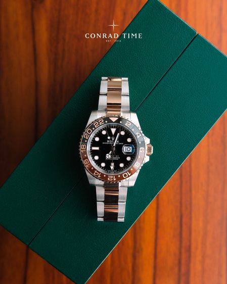 New Rolex GMT-Master II 126711CHNR 'Root Beer Black Dial Two-Tone Oyster 2026 40mm. Fullset  รูปที่ 3