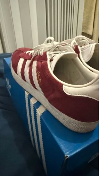 แดง อื่นๆ รองเท้าผ้าใบ UK 8 | EU 42 | US 9.5 Adidas Gazelle Burgundy Red 