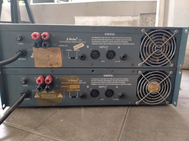 พาวเวอร์แอมป์ J-bebo ตัวละ3000 รูปที่ 2