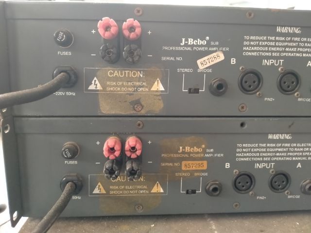 พาวเวอร์แอมป์ J-bebo ตัวละ3000 รูปที่ 5