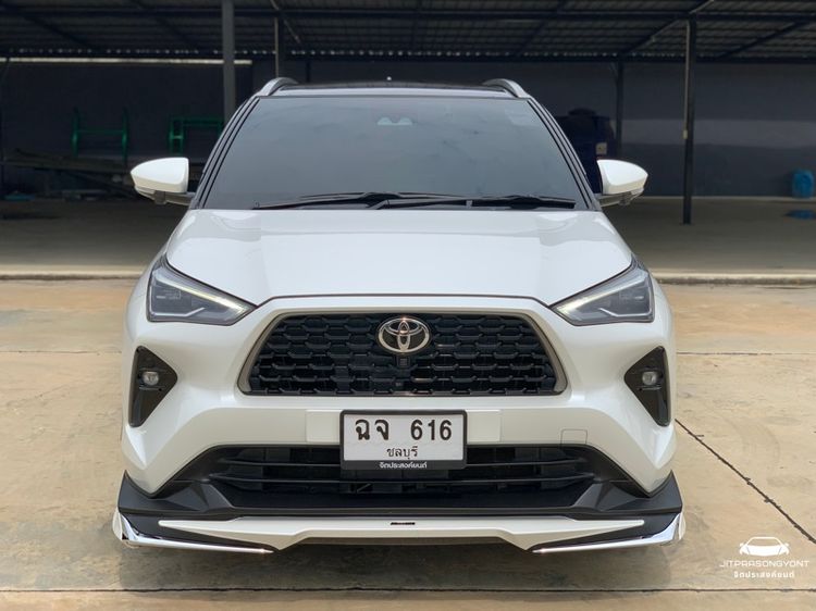 Toyota Yaris Cross 2024 1.5 HEV Premium Luxury Utility-car ไฮบริด เกียร์อัตโนมัติ ขาว รูปที่ 3