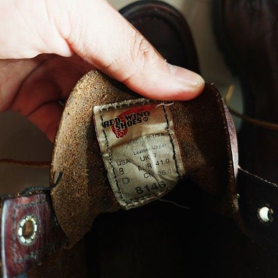 Red Wing 8146  Leather Boots Heritage size 26 cm Made in USA Mens รูปที่ 9