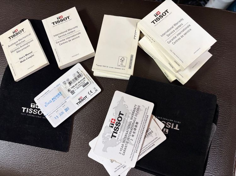 การ์ดนาฬิดา tissot รูปที่ 2