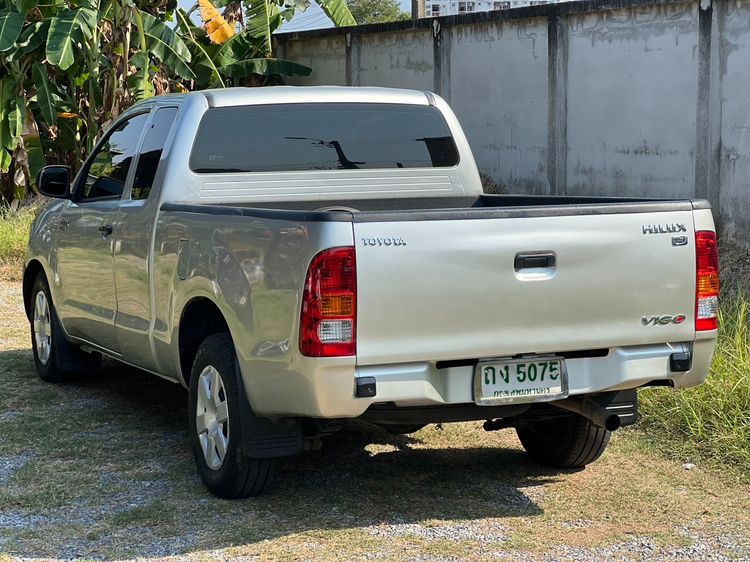 Toyota Hilux Vigo 2008 2.5 J Pickup ดีเซล ไม่ติดแก๊ส เกียร์ธรรมดา บรอนซ์เงิน รูปที่ 4