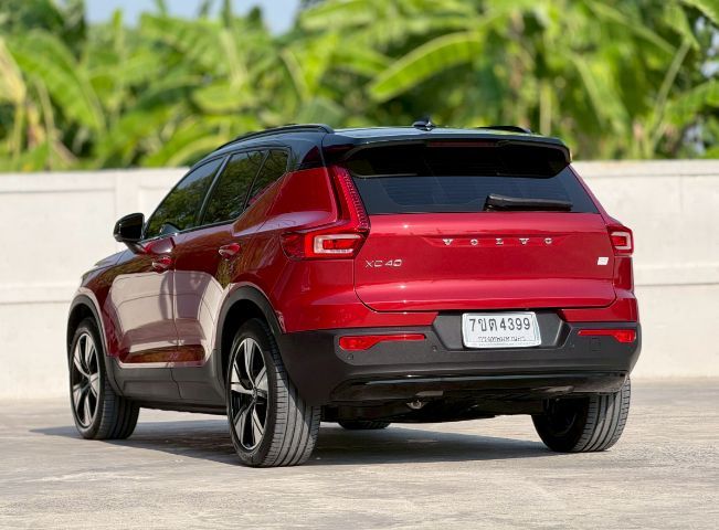 Volvo XC40 2021 Recharge Pure Electric RWD ไฮบริด เกียร์อัตโนมัติ แดง รูปที่ 4