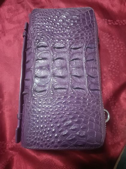 ขายคับกระเป๋าหนังจระเข้แท้ๆ  รูปที่ 5