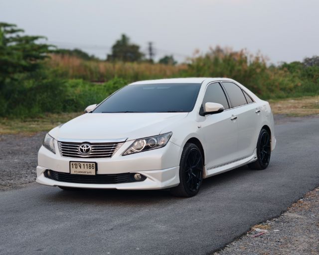 Toyota Camry 2013 2.0 G Extremo Sedan เบนซิน ไม่ติดแก๊ส เกียร์อัตโนมัติ ขาว