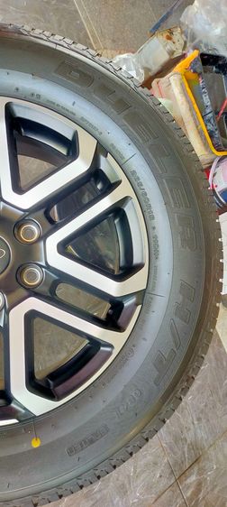 แม็กฟอร์ด ขอบ18 ป้ายแดงสีเดิม พร้อมยางป้ายแดงบริสโตน 265 60 18 ปลายปี25ตุ่มหน้ายางยังอยู่ทุกเส้น ใส่ ranger  everestได้ทุกรุ่น รูปที่ 9