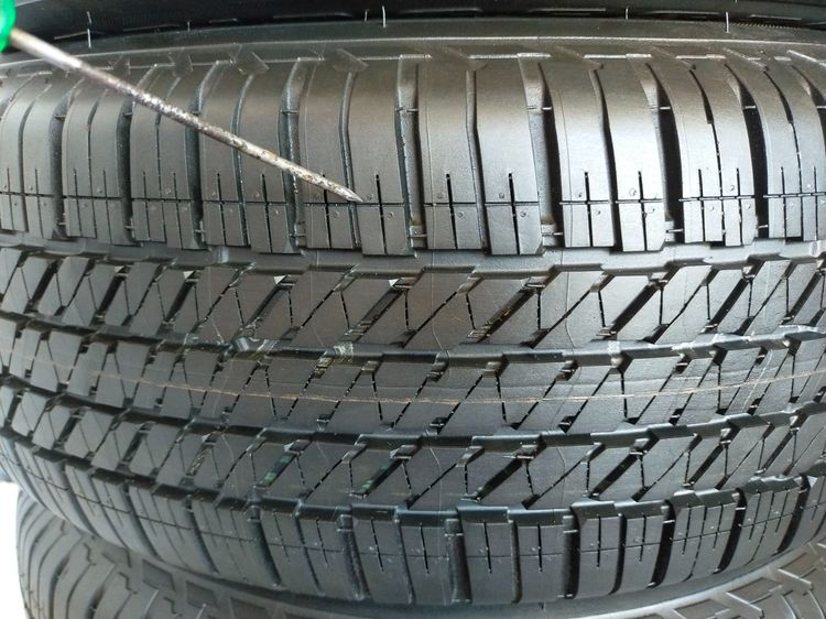 แม็กฟอร์ด ขอบ18 ป้ายแดงสีเดิม พร้อมยางป้ายแดงบริสโตน 265 60 18 ปลายปี25ตุ่มหน้ายางยังอยู่ทุกเส้น ใส่ ranger  everestได้ทุกรุ่น รูปที่ 13