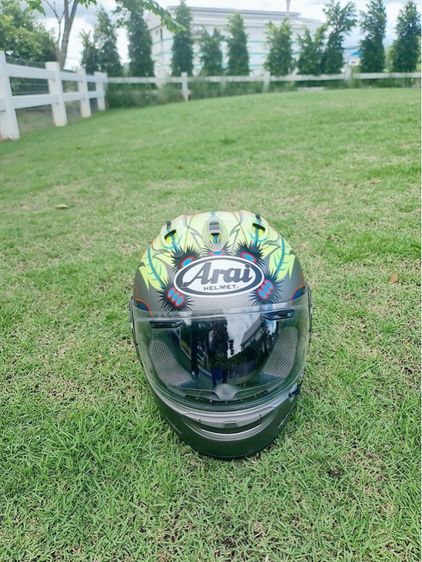 หมวกกันน็อก Arai RX-7V Russel Gray frost รูปที่ 6