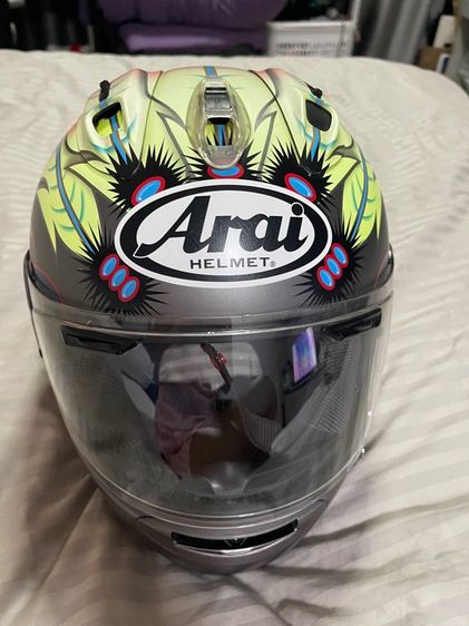 หมวกกันน็อค หมวกกันน็อก Arai RX-7V Russel Gray frost