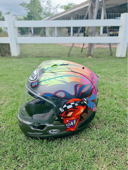 หมวกกันน็อก Arai RX-7V Russel Gray frost รูปที่ 7