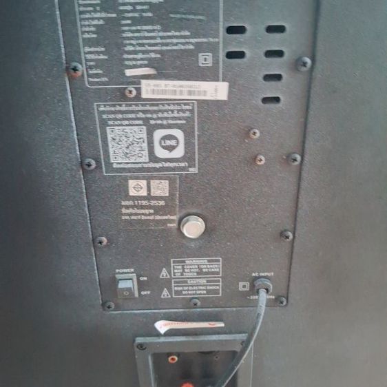 เป็นลำโพงครับ 4 ตู้ พร้อมมิกเซอร์อีคาร์เซอร์เล่นบลูทูธได้ USB ได้ รูปที่ 6