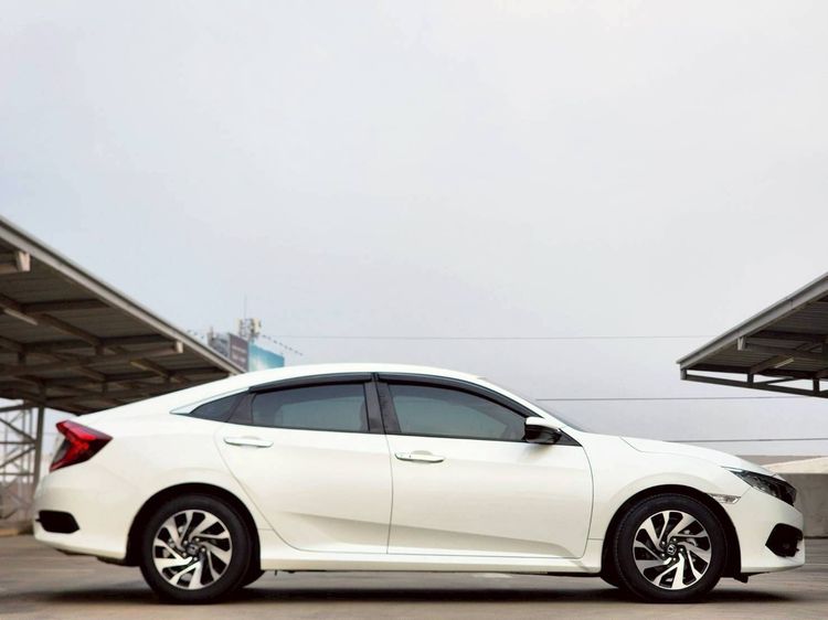 Honda Civic 2018 1.8 EL i-VTEC Sedan เบนซิน ไม่ติดแก๊ส เกียร์อัตโนมัติ ขาว รูปที่ 4