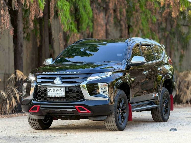 Mitsubishi Pajero Sport 2022 2.4 Elite Edition 2WD Utility-car ดีเซล ไม่ติดแก๊ส เกียร์อัตโนมัติ ดำ รูปที่ 3
