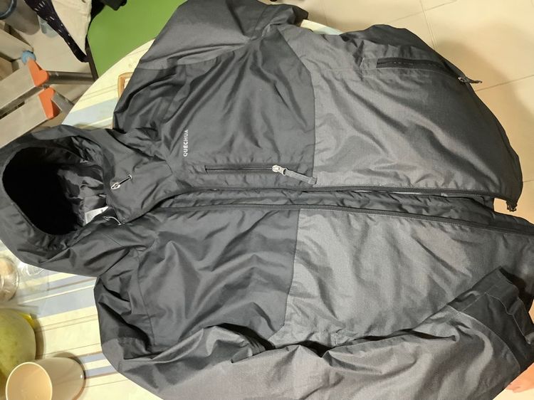 เสื้อแจ็คเก็ตกันน้ำ Decathlon ลบ10องศา XL  ใส่ทริปเดียว รูปที่ 5