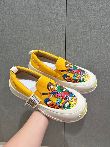 เหลือง  รองเท้าผ้าใบ Slip-on