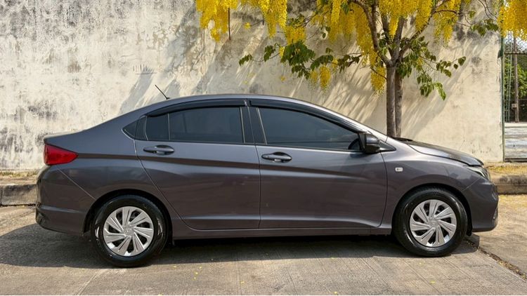 Honda City 2017 1.5 S Sedan เบนซิน เกียร์อัตโนมัติ เทา รูปที่ 4