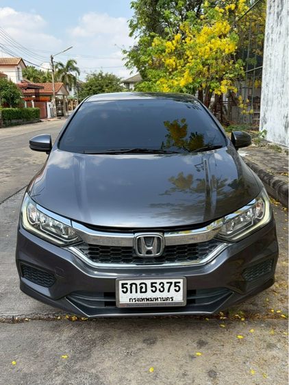 Honda City 2017 1.5 S Sedan เบนซิน เกียร์อัตโนมัติ เทา
