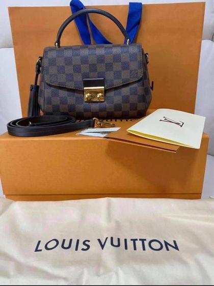 หญิง น้ำตาล หนัง PU กระเป๋าLouis Vuitton