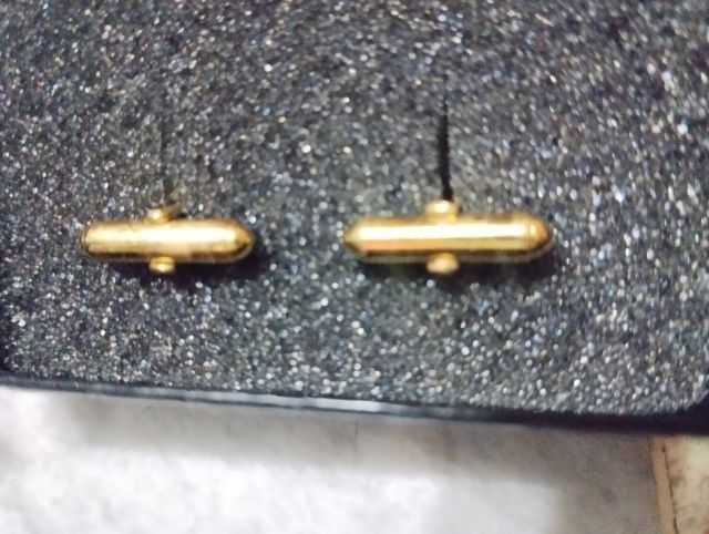 กระดุมสูท cufflinks  dior แท้สวย รูปที่ 5