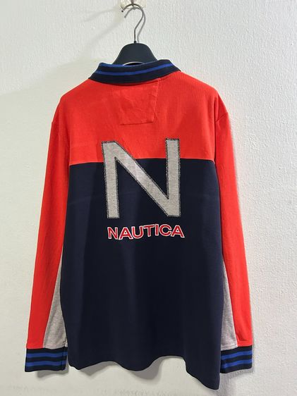 🌈 เสื้อคอปกแขนยาว เสื้อโปโลสปอร์ต แบรนด์ Nautica(นันธิกา) แท้💯🌈 รูปที่ 5