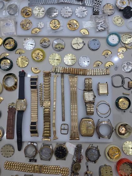 อะไหล่นาฬิกา ขายเหมาๆ ของ เก่าเก็บ หายาก ต้องการขายเหมาๆ ทั้งหมด ยก ยี่ห้อ ดีๆ ทั้งนั้น OMEGA -ROLEX -LONGINES -MIDO และอื่นๆ อีกหลายยี่ห้อ  รูปที่ 9