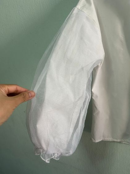 🌈 เสื้อเบลาส์ แขนตุ๊กตา แขนพอง แขนบอลลูน🌈ดีไซส์ หวาน เรียบร้อย ใส่ได้ทั้งทำงานและใส่เที่ยว รูปที่ 6