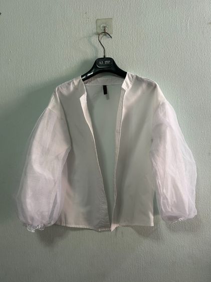 🌈 เสื้อเบลาส์ แขนตุ๊กตา แขนพอง แขนบอลลูน🌈ดีไซส์ หวาน เรียบร้อย ใส่ได้ทั้งทำงานและใส่เที่ยว รูปที่ 2