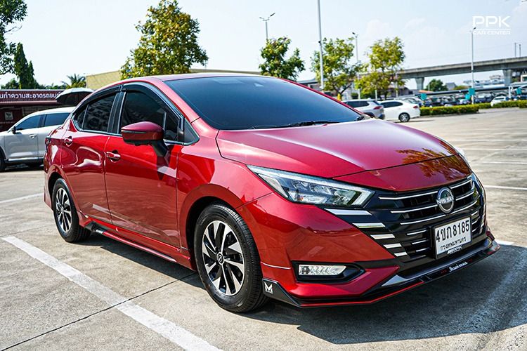 Nissan Almera 2023 1.0 VL Sedan เบนซิน ไม่ติดแก๊ส เกียร์อัตโนมัติ แดง รูปที่ 3