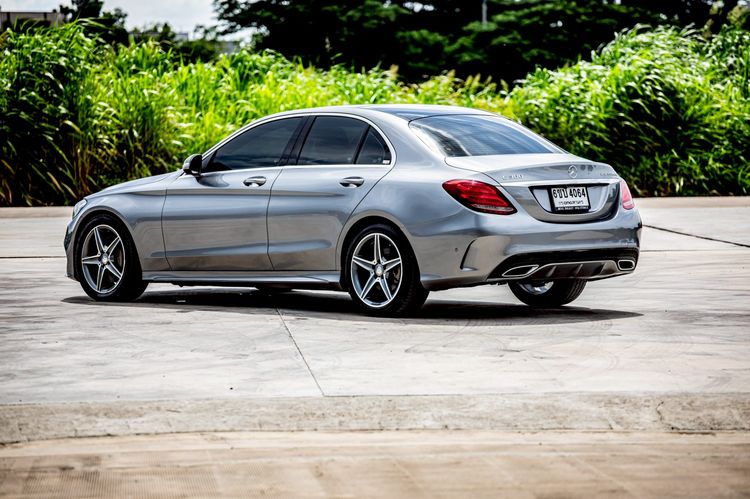Mercedes-Benz C-Class 2015 C300 Sedan Hybrid (Diesel) เกียร์อัตโนมัติ เทา รูปที่ 3