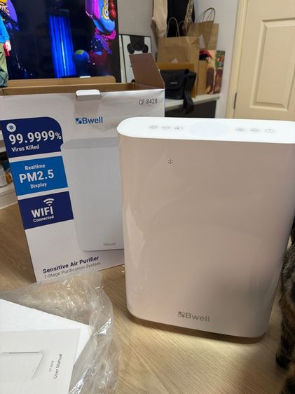 เครื่องฟอกอากาศ 40 ตร  Bewll ฆ่าเชื้อด้วยUV รูปที่ 4