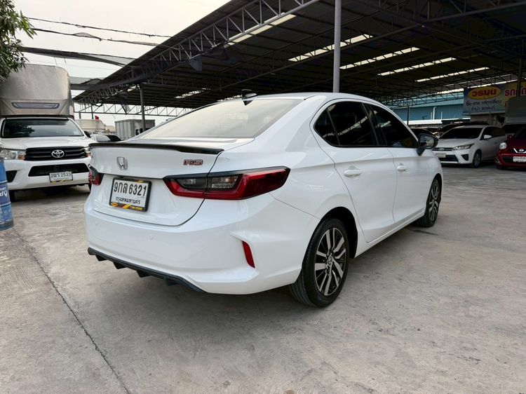 Honda City 2020 1.0 RS Sedan เบนซิน ไม่ติดแก๊ส เกียร์อัตโนมัติ ขาว รูปที่ 4