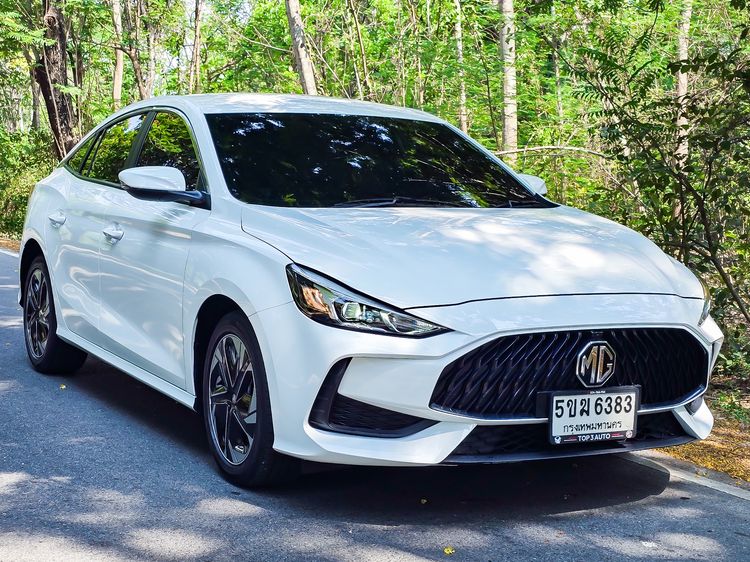 MG MG5 2022 1.5 C Sedan เบนซิน ไม่ติดแก๊ส เกียร์อัตโนมัติ ขาว รูปที่ 2