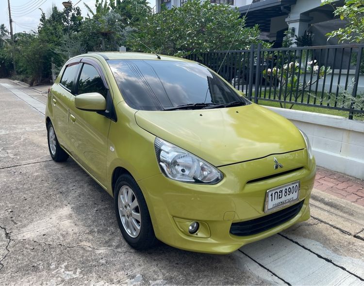 รถ Mitsubishi Mirage 1.2 GLS Limited สี เหลือง